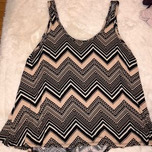 Chevron tank top